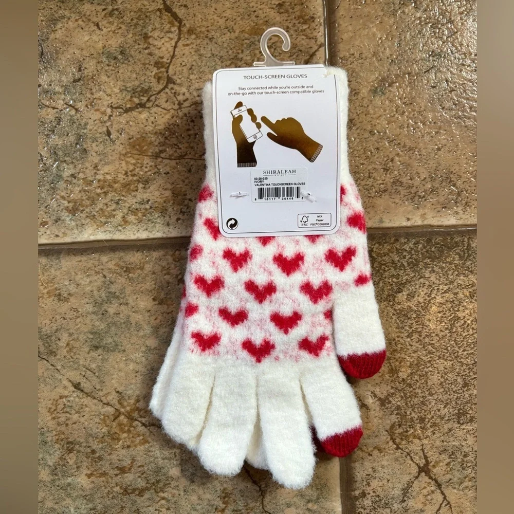 NWT Shiraleah Chicago Valentina Touchscreen Gloves OS
